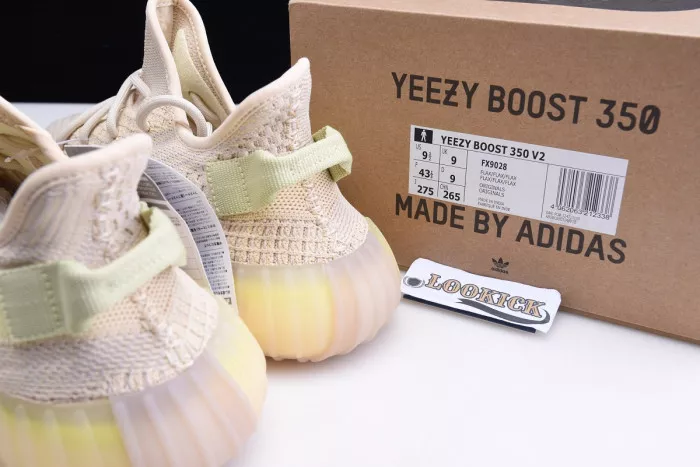 Rep 【Free Shipping】 Adidas Yeezy Boost 350 V2 Flax FX9028 0112