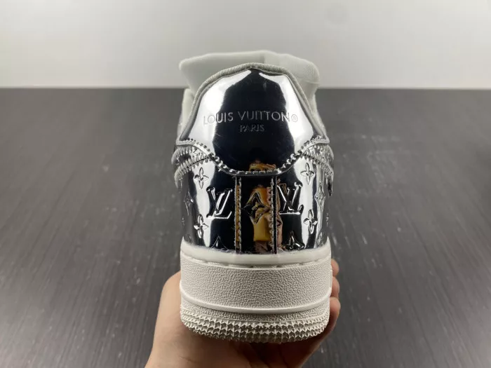 Cheap 【Free Shipping】 LV x AIR FORCE 1 SLIVER 1A9VGO 0121