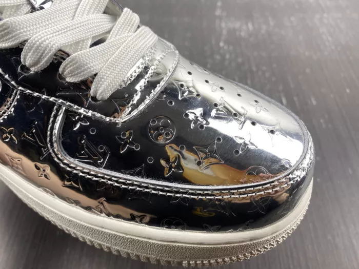 Cheap 【Free Shipping】 LV x AIR FORCE 1 SLIVER 1A9VGO 0121