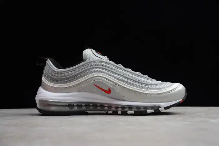 Cheap 【Free Shipping】 Nike Air Max 97 Silver Bullet 884421-001 0129