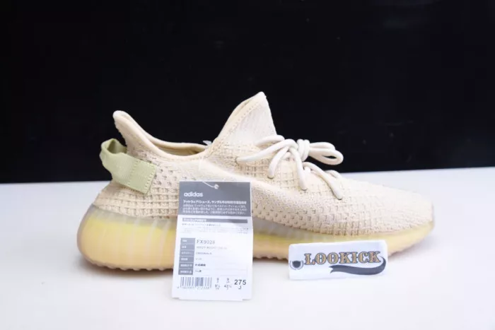 Rep 【Free Shipping】 Adidas Yeezy Boost 350 V2 Flax FX9028 0112