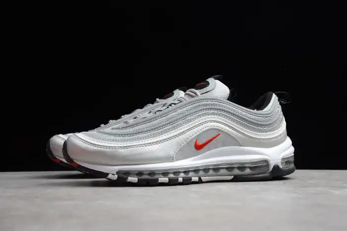 Cheap 【Free Shipping】 Nike Air Max 97 Silver Bullet 884421-001 0129