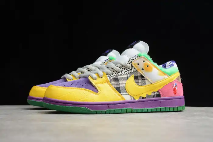 Rep 【Free Shipping】 Nike SB Dunk Low Pro IW Purple Yellow-Violet-Pink 318403-137 0129