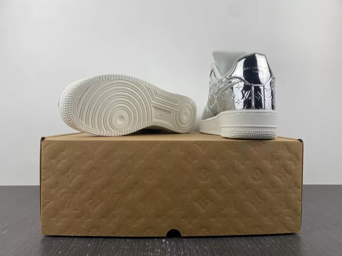 Cheap 【Free Shipping】 LV x AIR FORCE 1 SLIVER 1A9VGO 0121