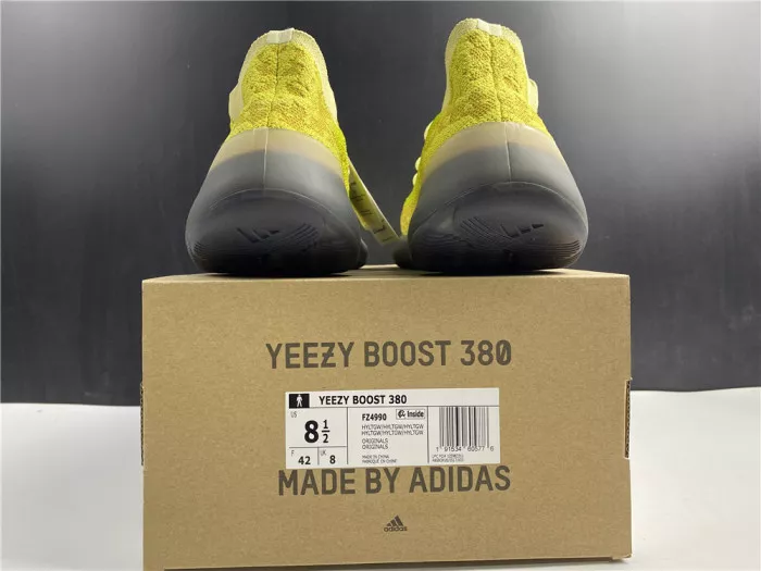 Cheap 【Free Shipping】 ADIDAS YEEZY BOOST 380 HYLTE GLOW FZ4990 0112