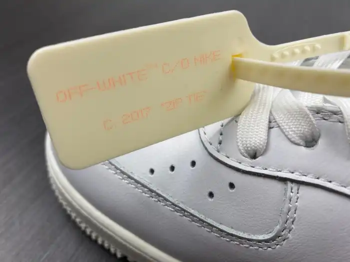 Cheap 【Free Shipping】 Nike Air Force 1 Low Virgil Abloh Off-White (AF100) AO4297-100 0129