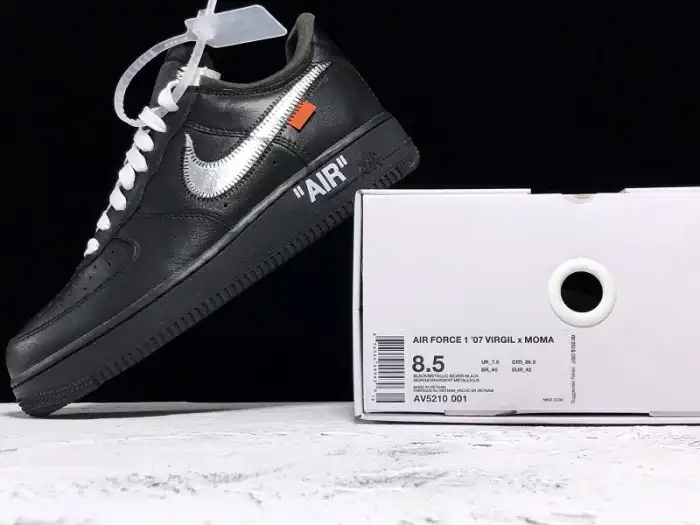 Reps 【Free Shipping】 IR FORCE 1 '07 VIRGIL X MOMA AV5210-001 0129