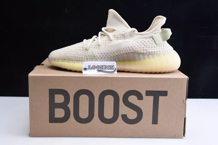 Rep 【Free Shipping】 Adidas Yeezy Boost 350 V2 Flax FX9028 0112