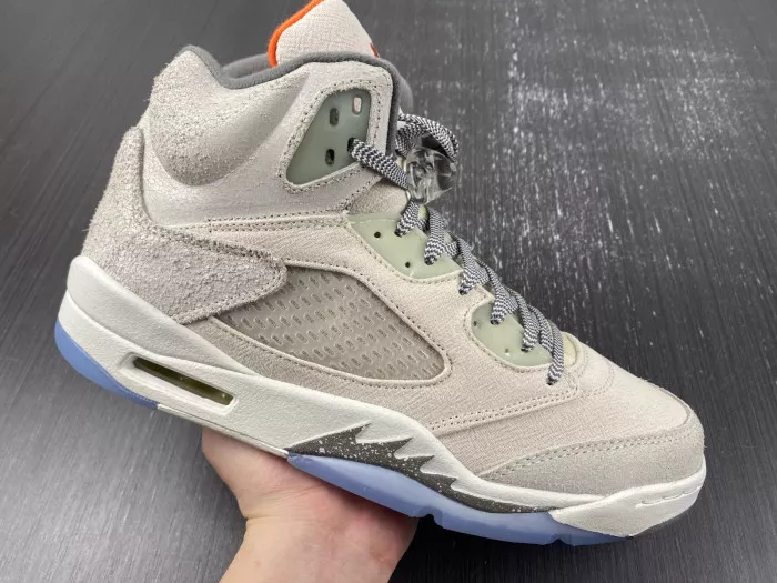 Rep 【Free Shipping】 Air Jordan 5 Retro SE Craft Light Orewood Brown FD9222-180 0113