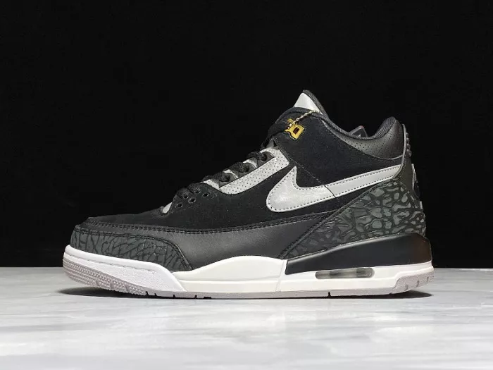 【Free Shipping】 Air Jordan 3 Tinker Black Cement Grey CK4348-007 0113