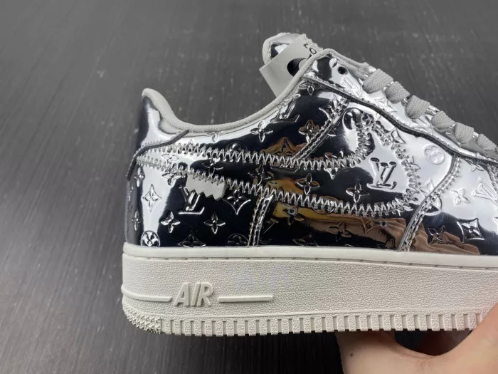 Cheap 【Free Shipping】 LV x AIR FORCE 1 SLIVER 1A9VGO 0121