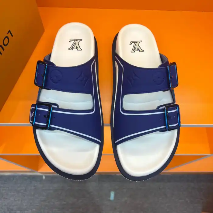 Rep 【Free Shipping】 LV TRAINER MULE 0130