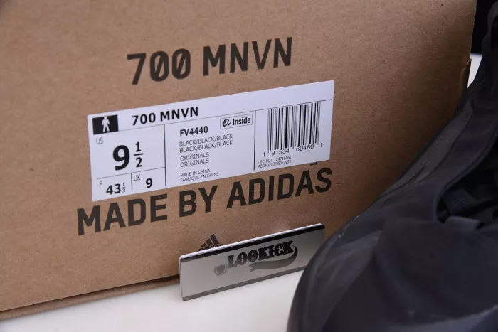 Cheap 【Free Shipping】 Adidas Yeezy Boost 700 MNVN Triple Black FV4440 0112