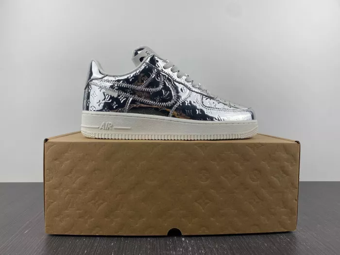 Cheap 【Free Shipping】 LV x AIR FORCE 1 SLIVER 1A9VGO 0121