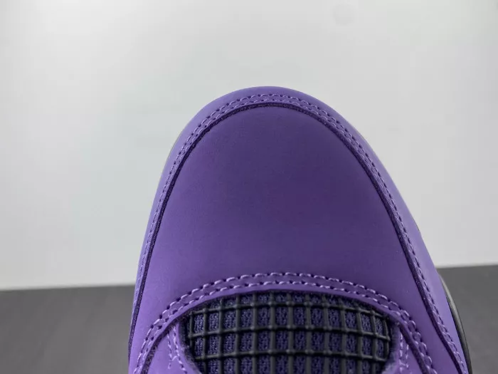 Cheap 【Free Shipping】 Jordan 4 Retro Travis Scott Purple (Friends and Family) 766296 LN4 0114