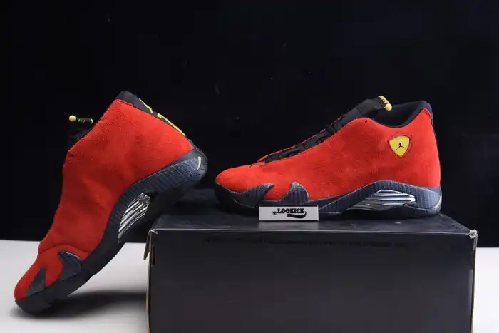 Cheap 【Free Shipping】 Air Jordan 14 Retro Challenge Red 654459-670 0201