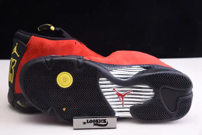 Cheap 【Free Shipping】 Air Jordan 14 Retro Challenge Red 654459-670 0201